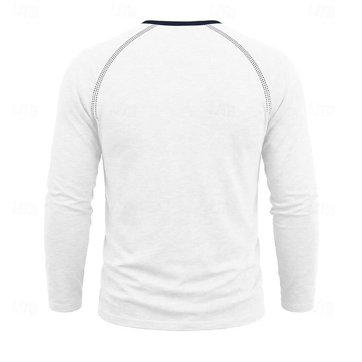 Owen | Classic Button Henley Shirt