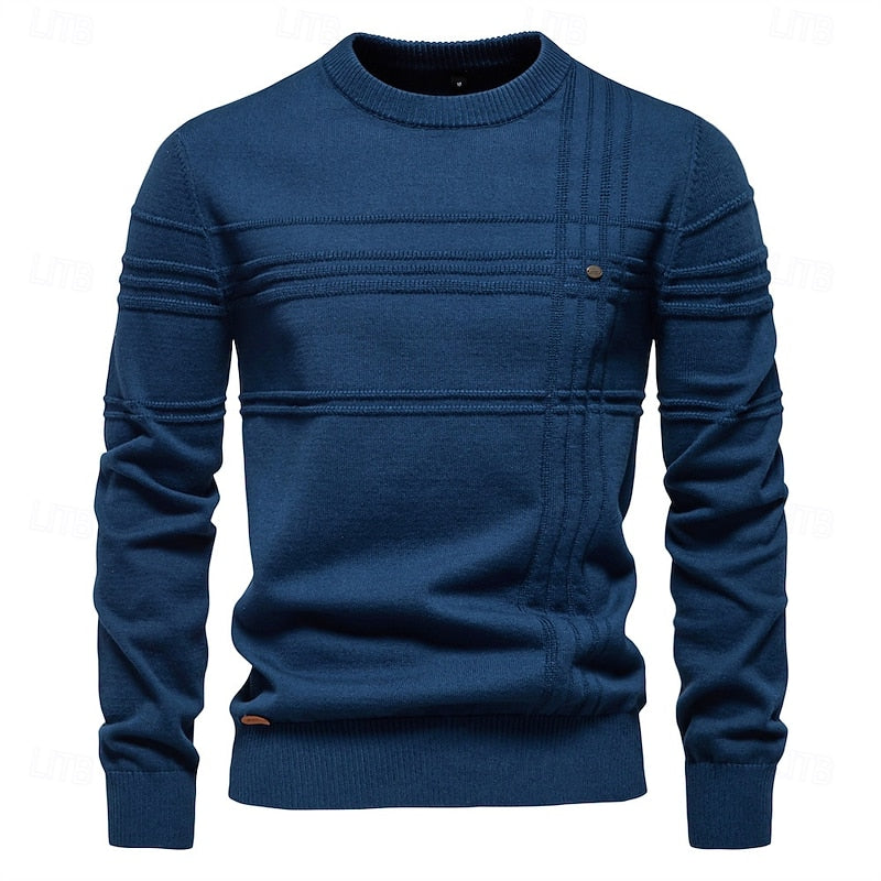 Hartley | Textured Crewneck Sweater