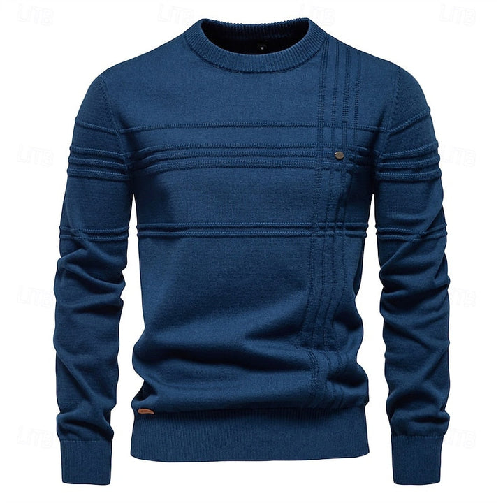 Hartley | Textured Crewneck Sweater