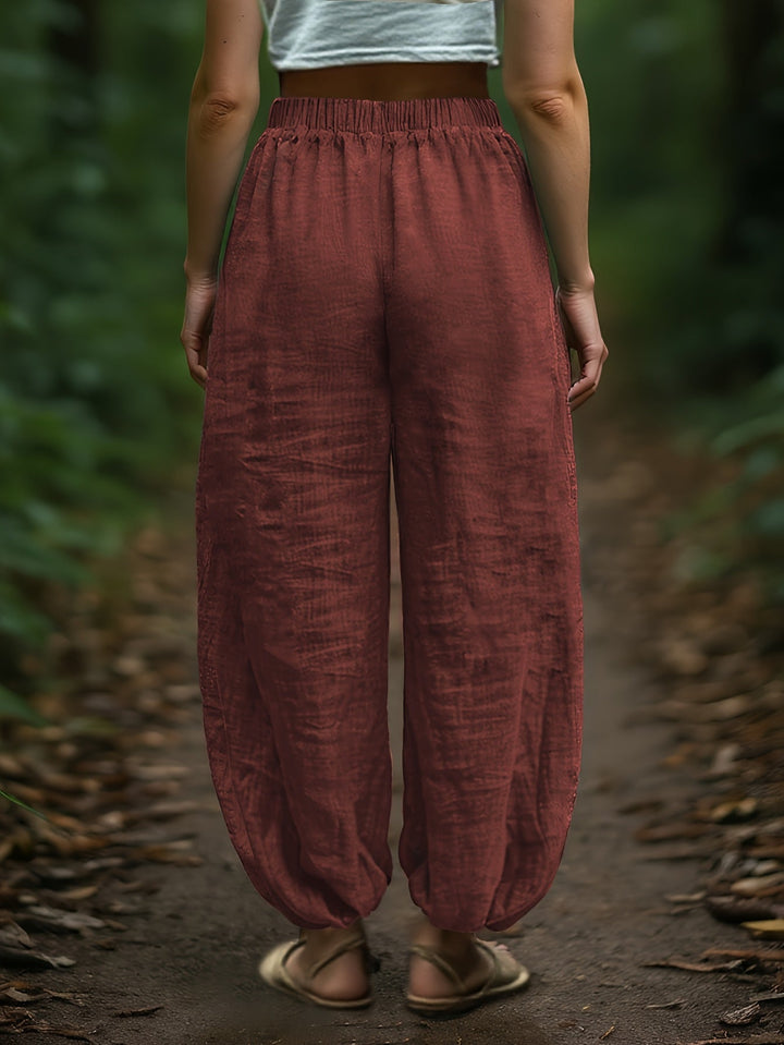 Marjorie | Relaxed Drawstring Lantern Pants