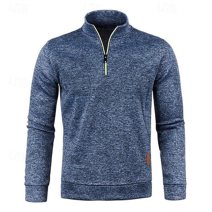 Camden | Quarter-Zip Textured Pullover Sweater