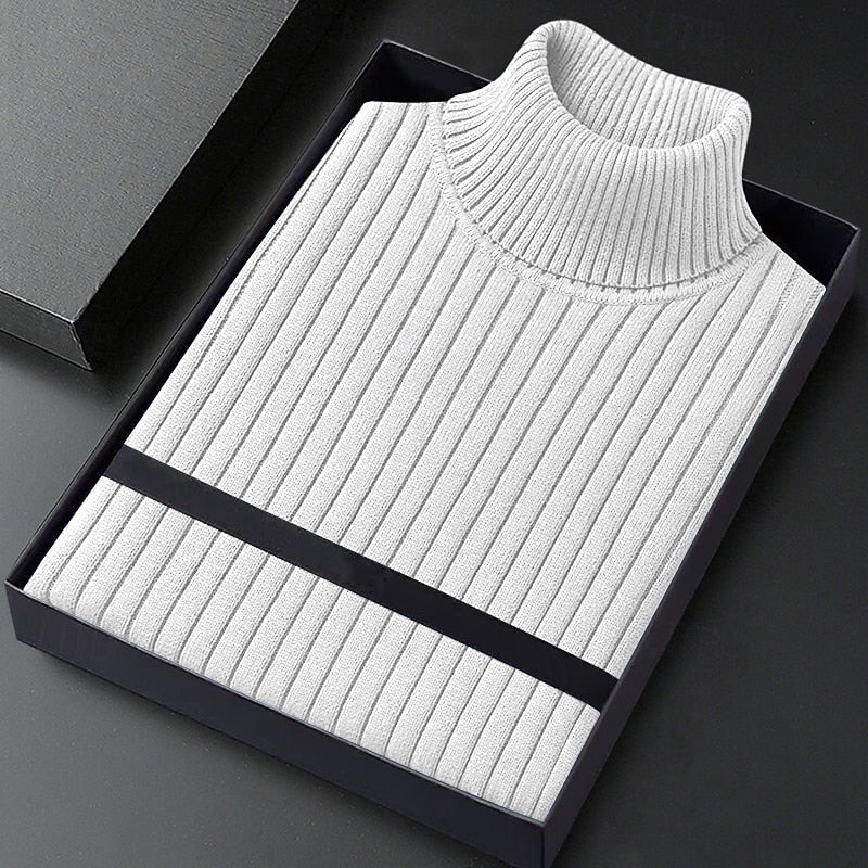 Wallace | Ribbed High-Neck Sweater