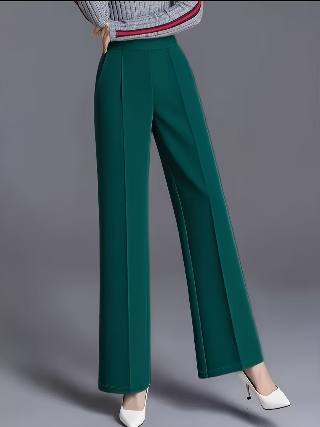 Claudia | High-Waisted Wide-Leg Pants