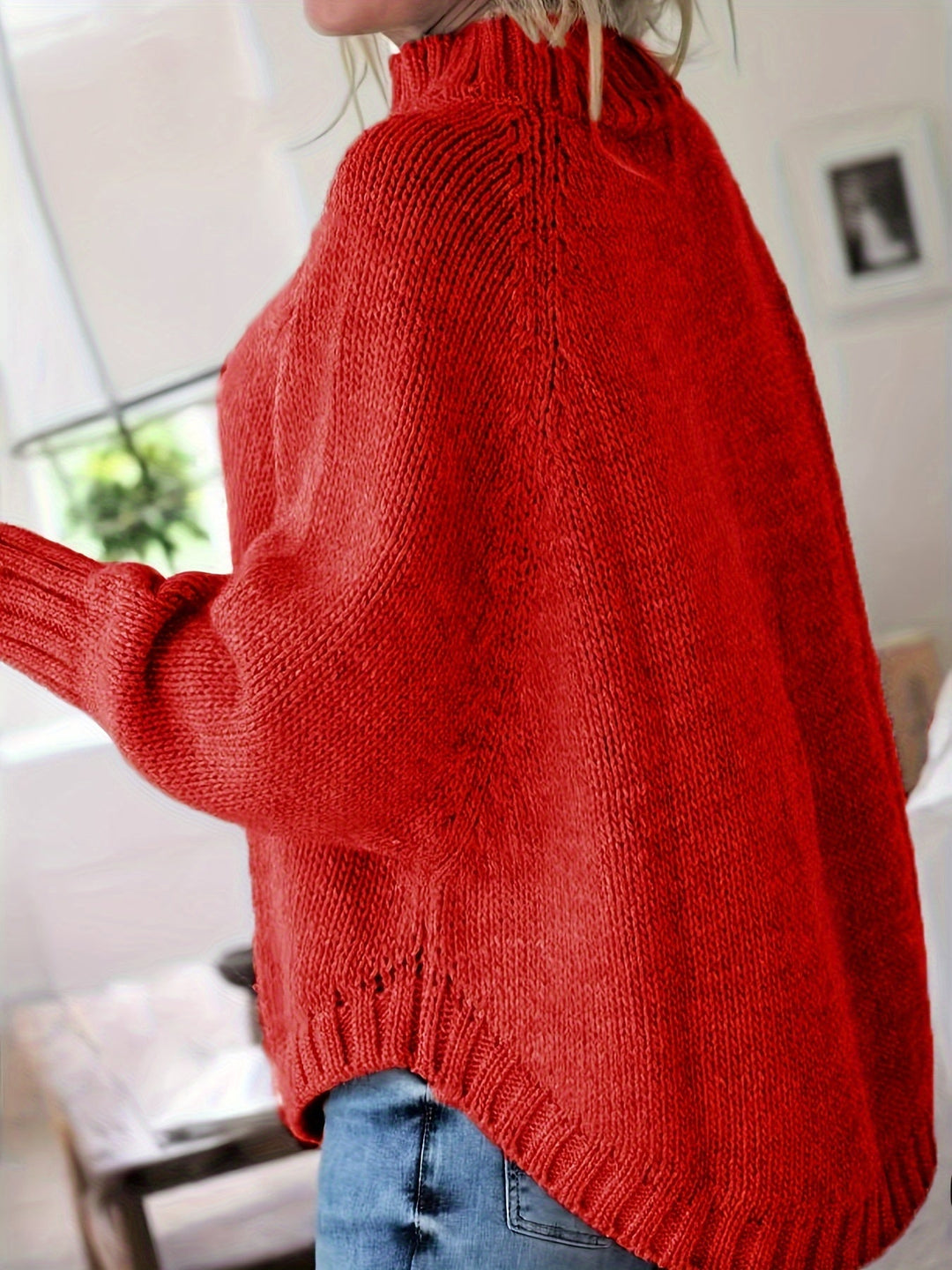 Gwendolyn | Cable-Knit High-Neck Sweater