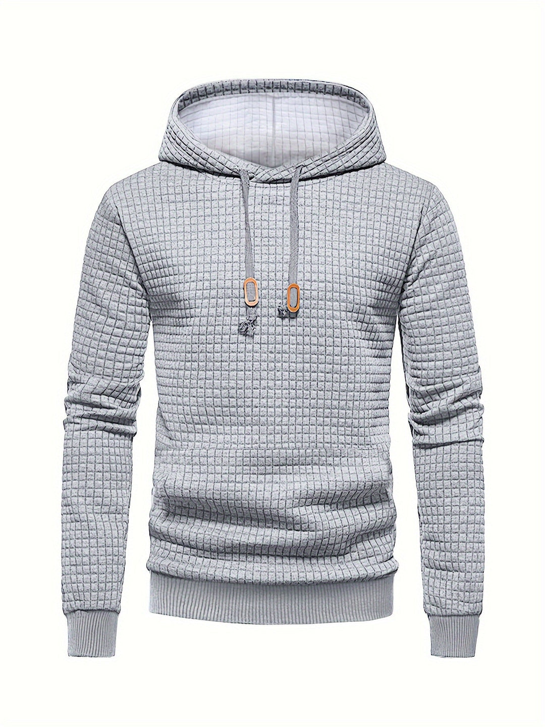 Garrison | Textured Hooded Pullover Hoodie