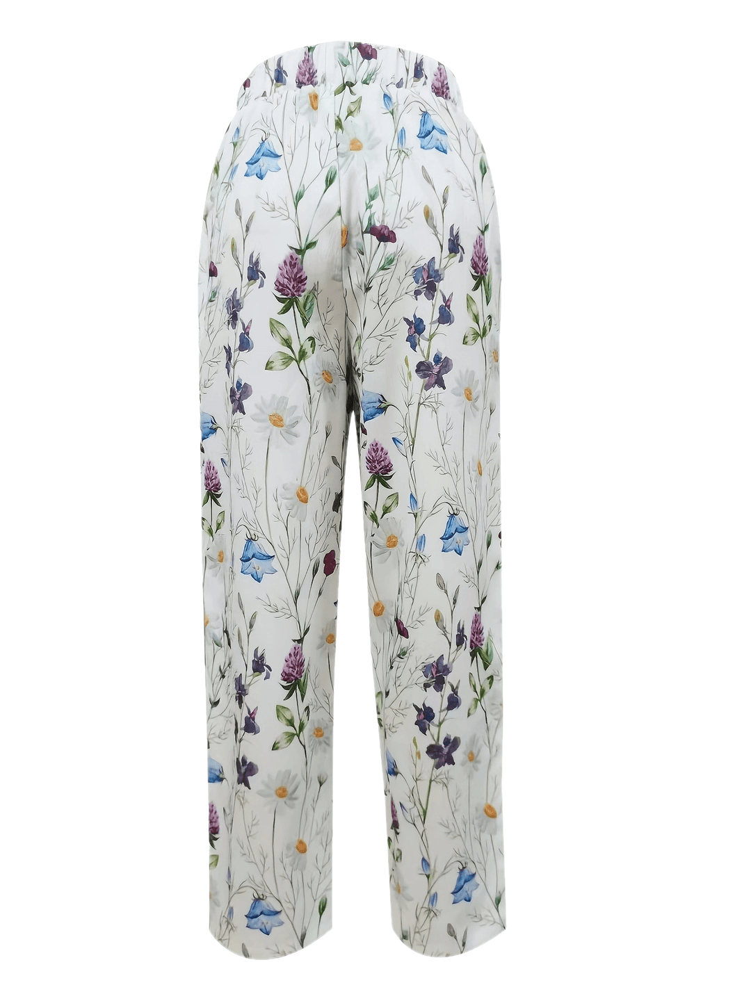 Cecilia | Wildflower Print Tapered Pants