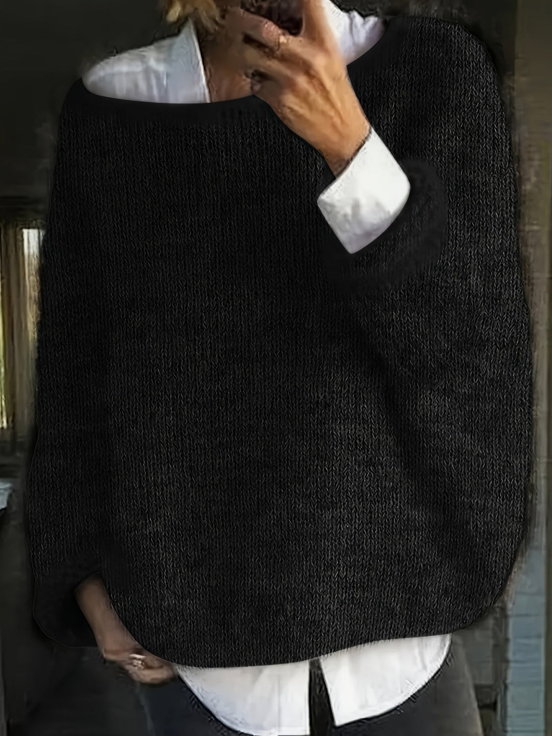 Noreen | Relaxed Crew Neck Sweater