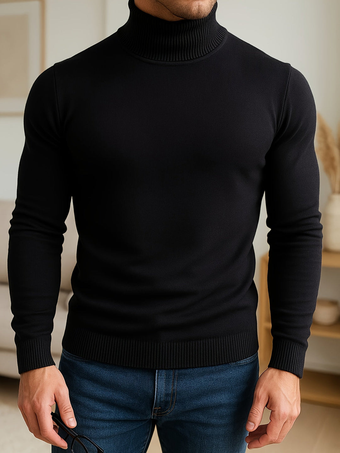Frederick | Refined High-Neck Sweater