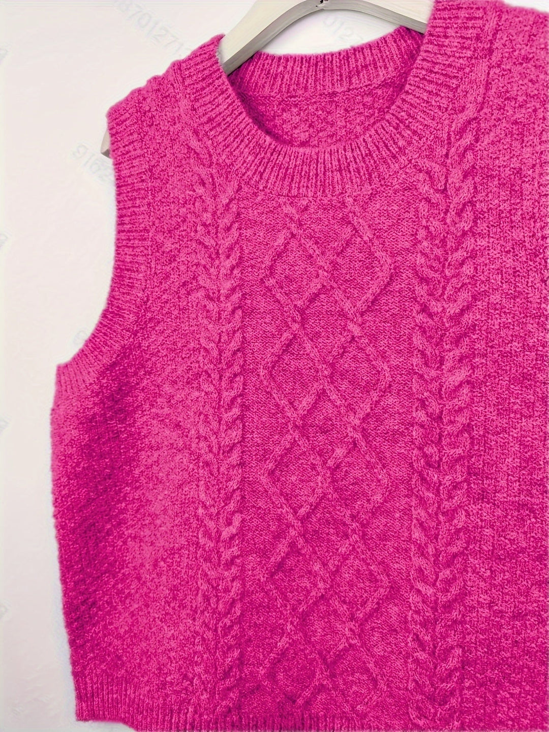 Brooke | Cable-Knit Sweater Vest