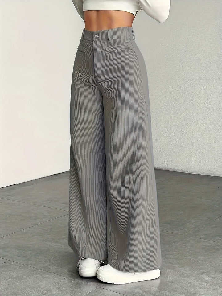 Kimberly | High-Waisted Wide-Leg Trousers