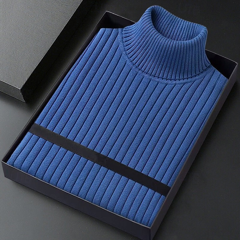 Wallace | Ribbed High-Neck Sweater