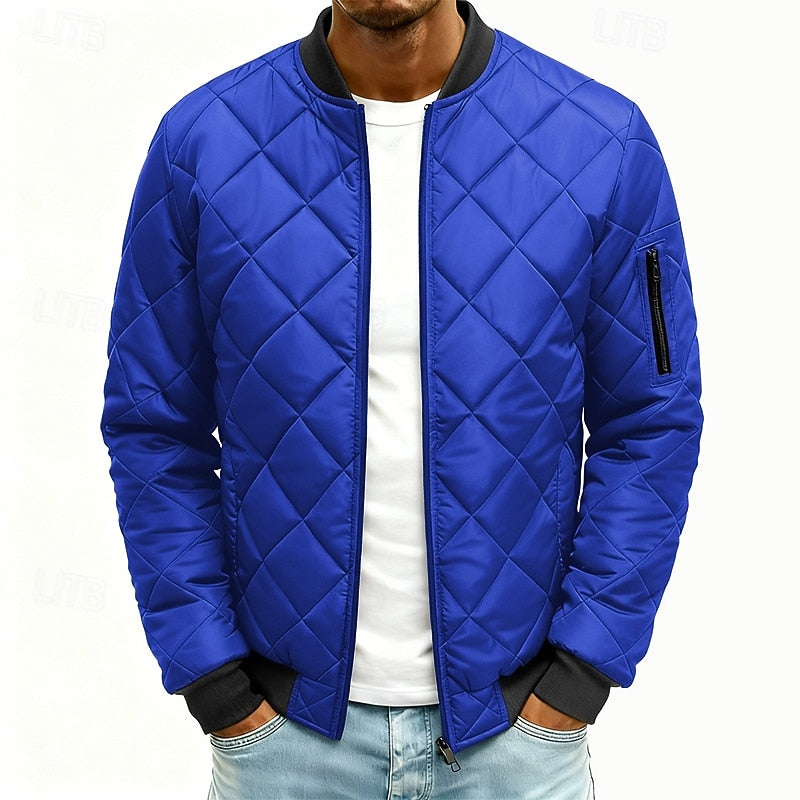 Theo | Quilted Bomber Jacket
