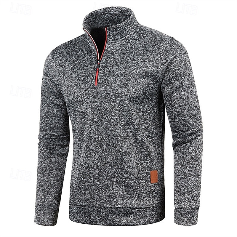 Camden | Quarter-Zip Textured Pullover Sweater