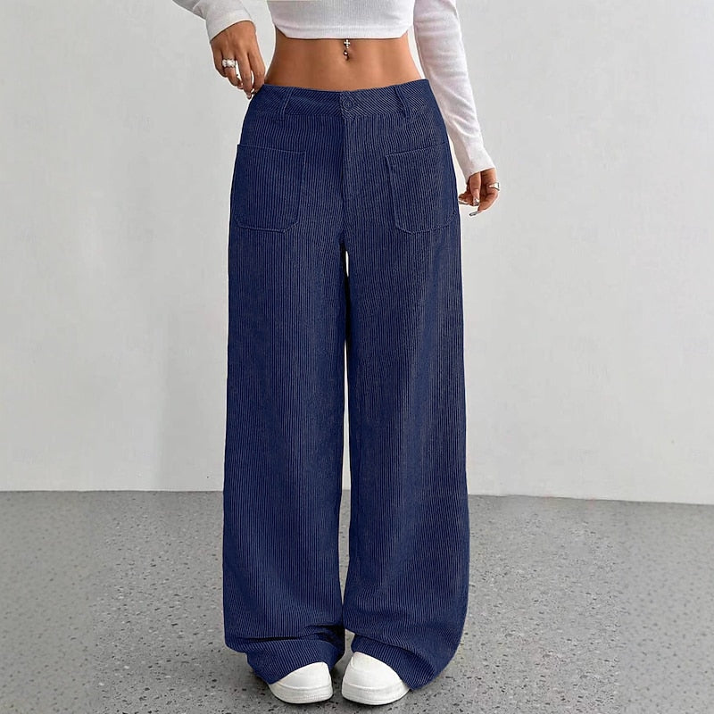Rosalie | Wide-Leg High-Waist Pants
