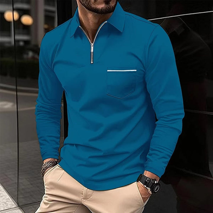 Trenton | Refined Quarter-Zip Polo Shirt