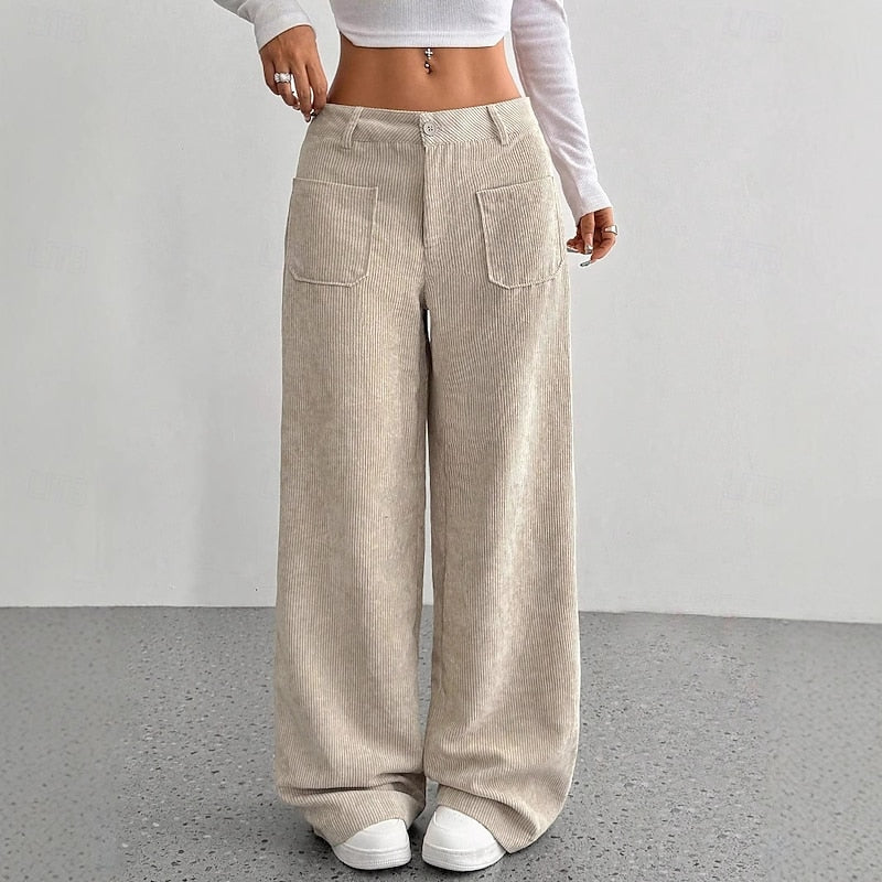 Rosalie | Wide-Leg High-Waist Pants