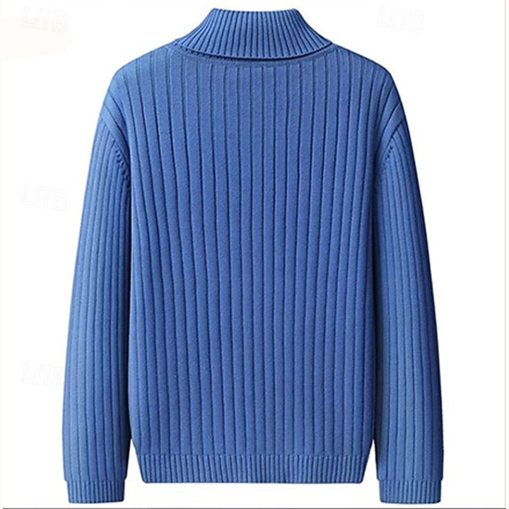 Wallace | Ribbed High-Neck Sweater