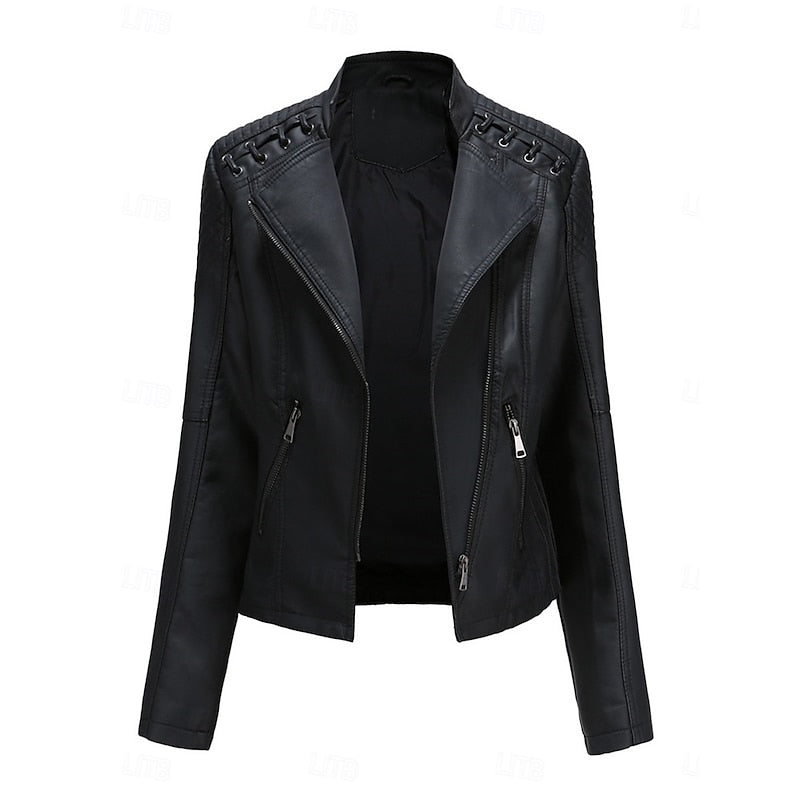 Rosa | Sleek Biker Jacket