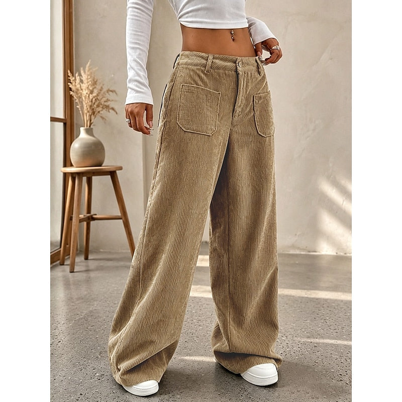 Selene | High-Waist Wide-Leg Pants