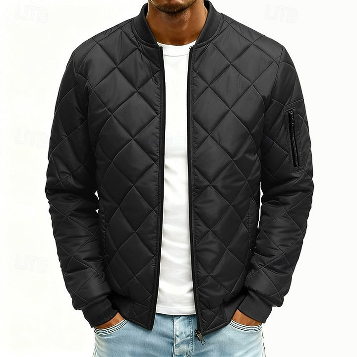 Theo | Quilted Bomber Jacket