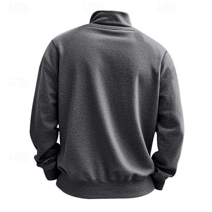 Glenn | Refined Quarter-Zip Sweatshirt