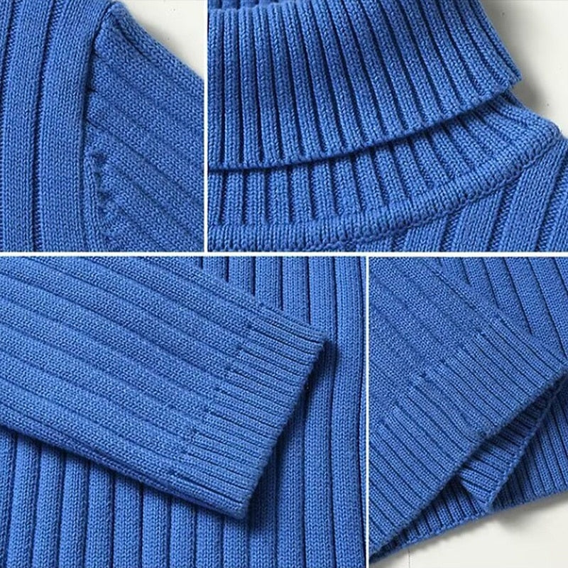 Wallace | Ribbed High-Neck Sweater