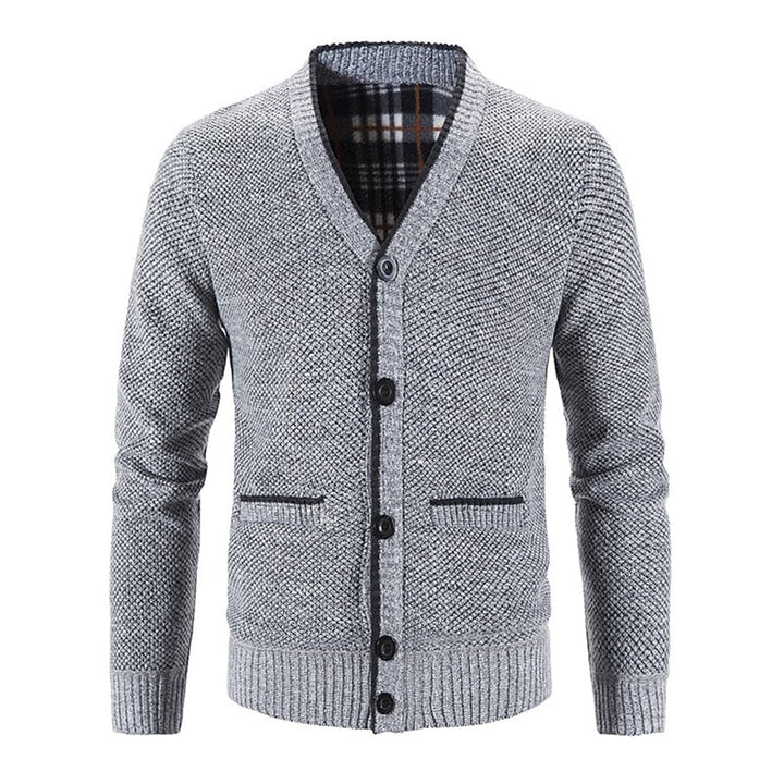 Colby | Button-Front V-Neck Cardigan