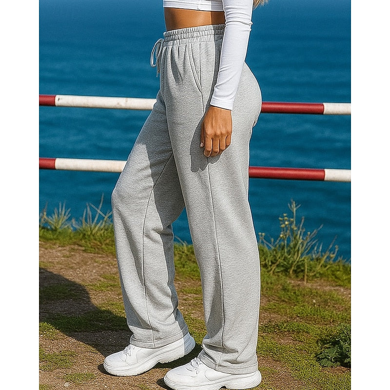 Marguerite Rose | Relaxed Wide-Leg Lounge Pants