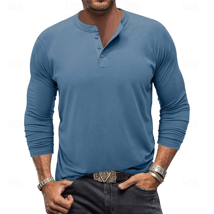 Sheldon | Classic Long-Sleeve Henley