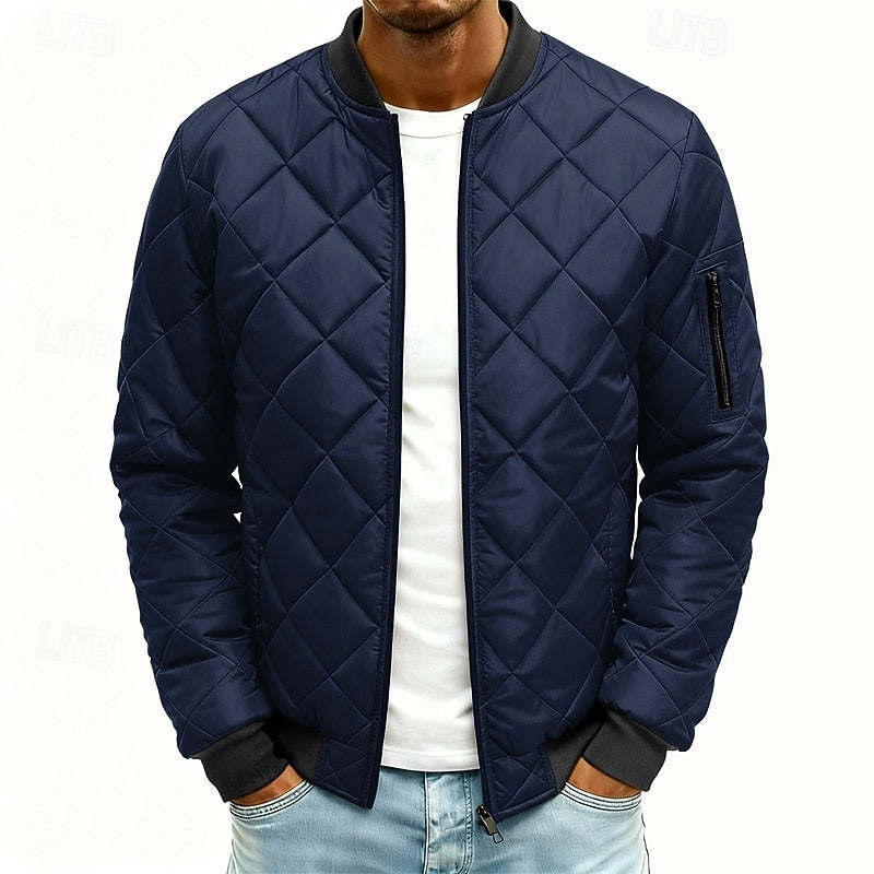 Theo | Quilted Bomber Jacket