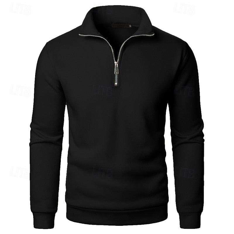 Keith | Quarter-Zip Stand-Collar Pullover