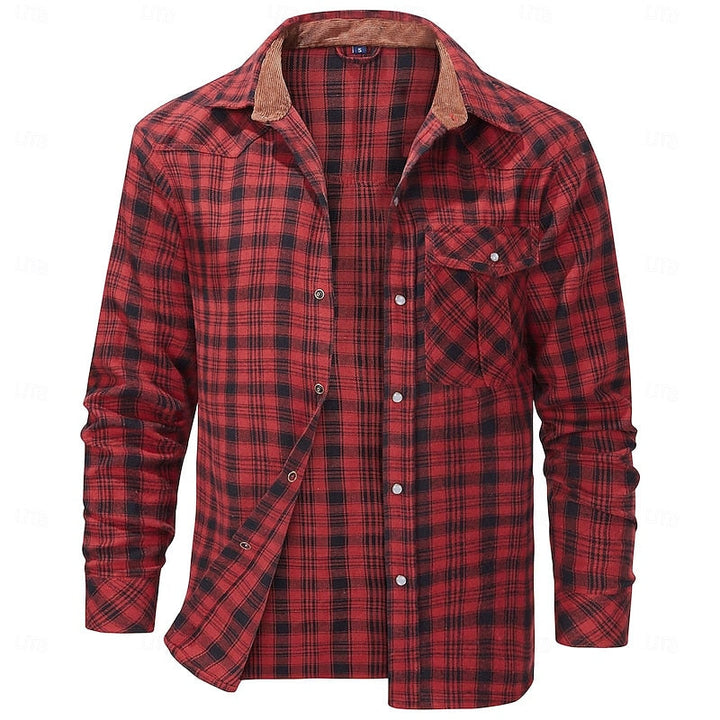 Rory | Rugged Plaid Overshirt