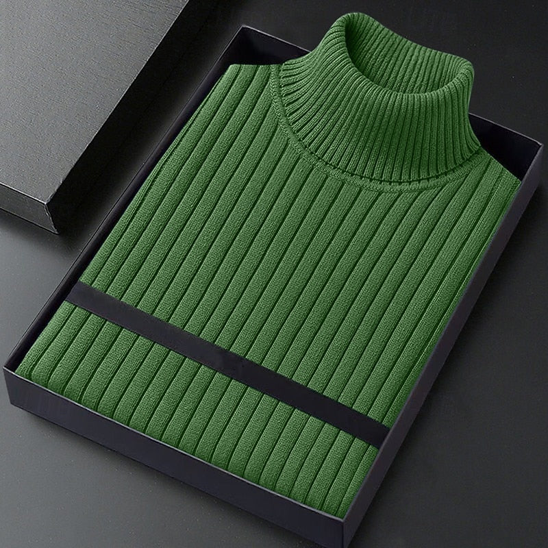 Wallace | Ribbed High-Neck Sweater