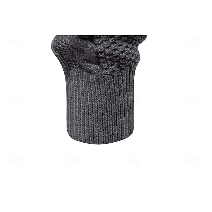 Gerard | Textured Zip-Up Cardigan