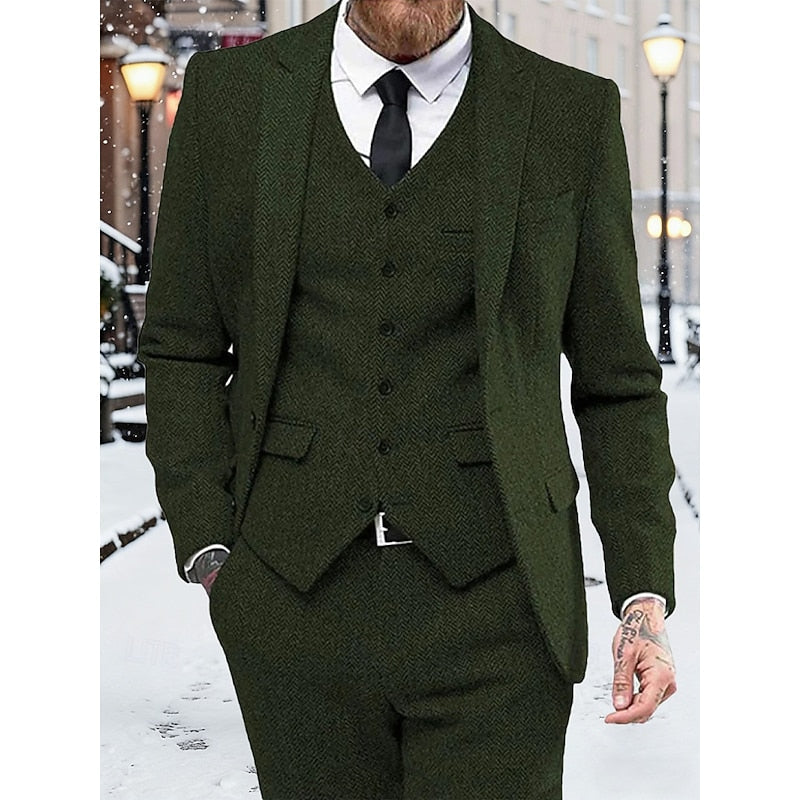 Simon | Refined Three-Piece Suit Set