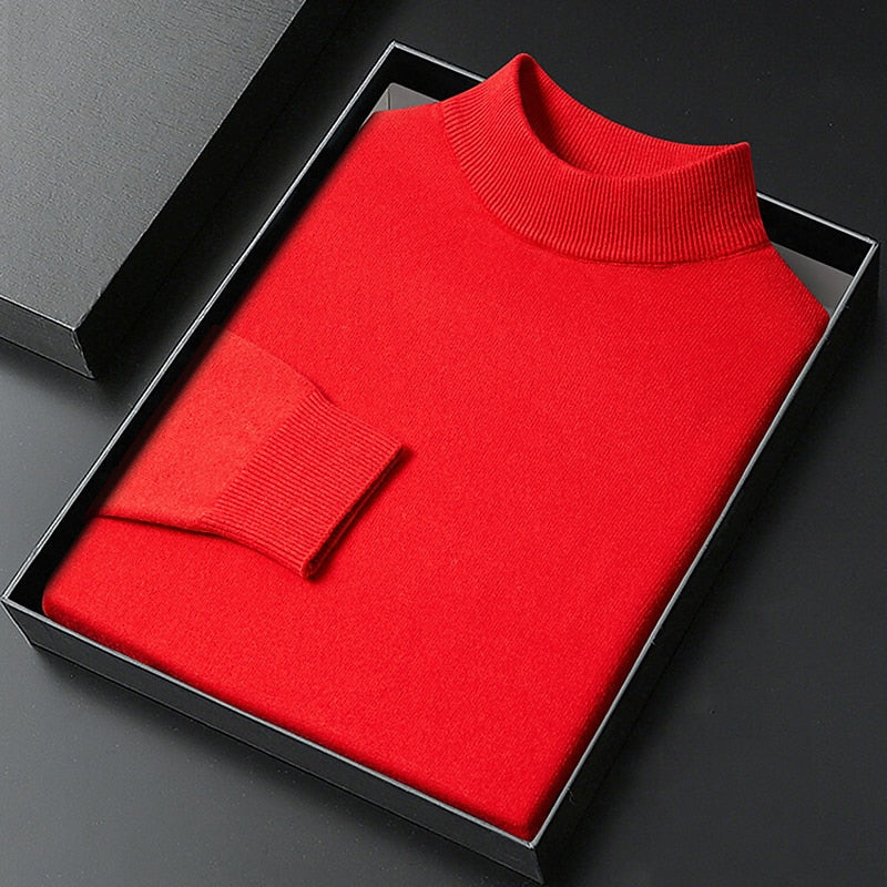 Winston | Refined Mock Neck Sweater