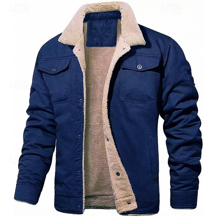 Lawrence | Sherpa-Lined Trucker Jacket