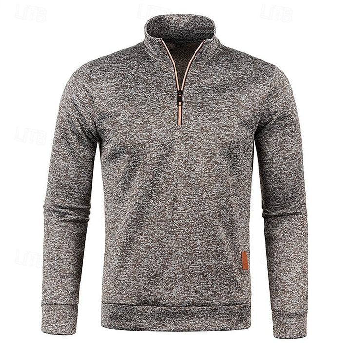 Camden | Quarter-Zip Textured Pullover Sweater