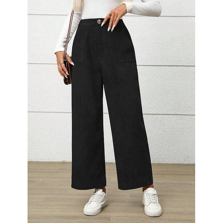 Simone | Wide-Leg High-Waist Pants