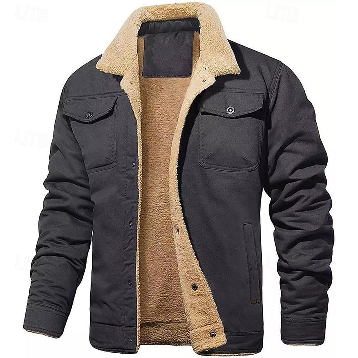 Lawrence | Sherpa-Lined Trucker Jacket