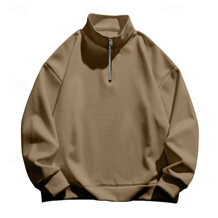 Clark | Quarter-Zip Standing Collar Pullover