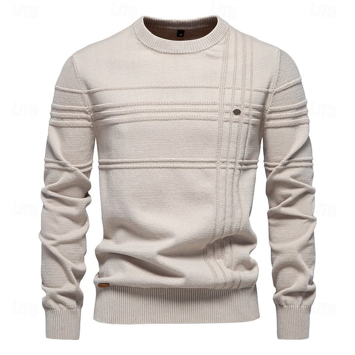 Hartley | Textured Crewneck Sweater