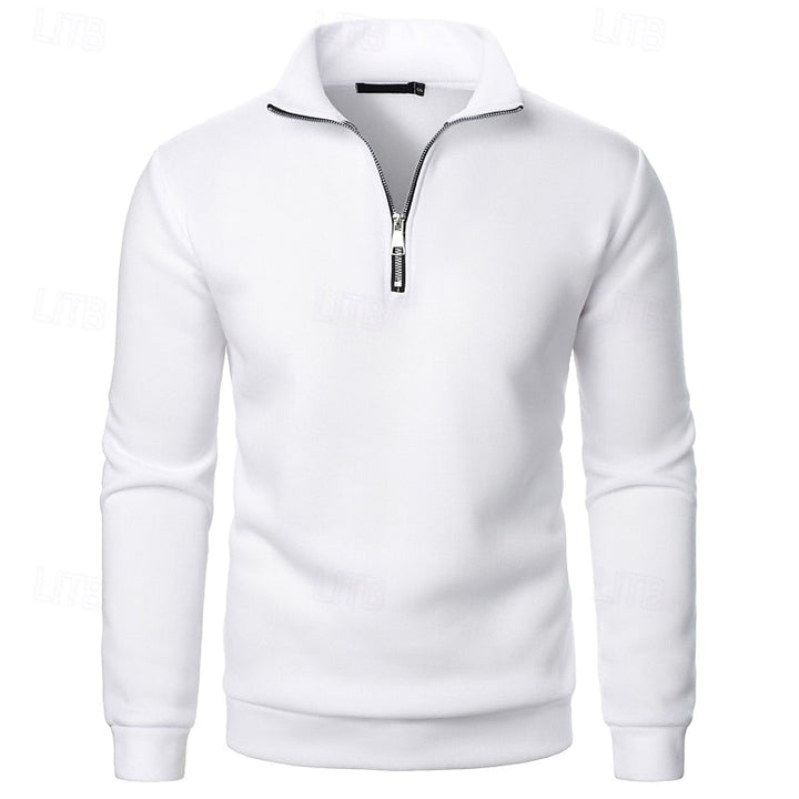 Keith | Quarter-Zip Stand-Collar Pullover