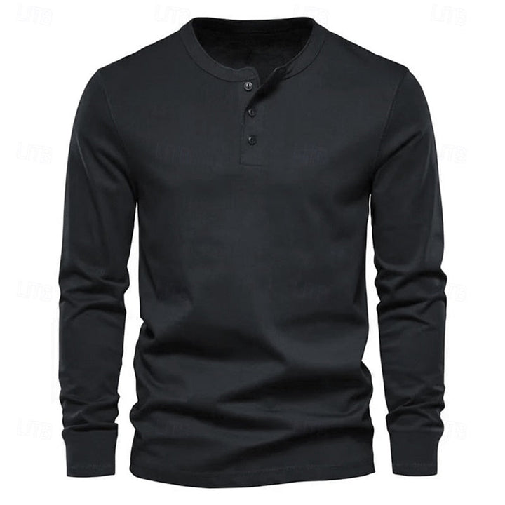Sheldon | Classic Long-Sleeve Henley
