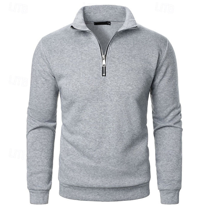 Keith | Quarter-Zip Stand-Collar Pullover