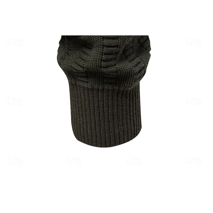 Sheldon | Textured Half-Zip Sweater