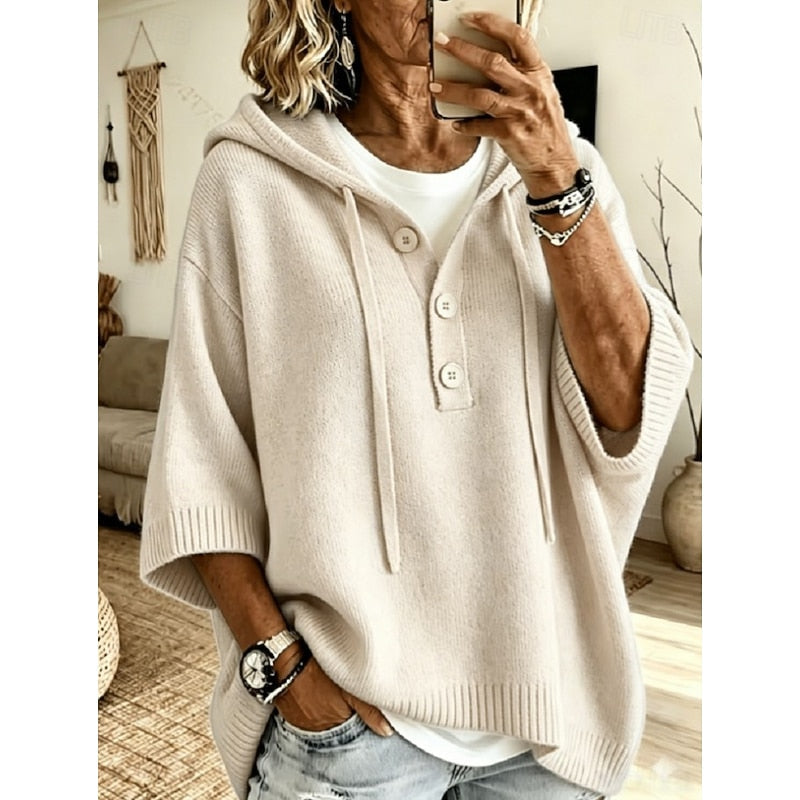Maeve | Relaxed Hooded Sweater
