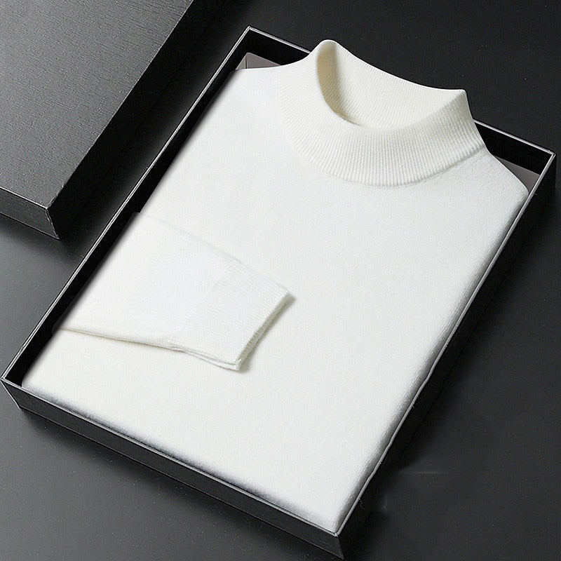 Winston | Refined Mock Neck Sweater