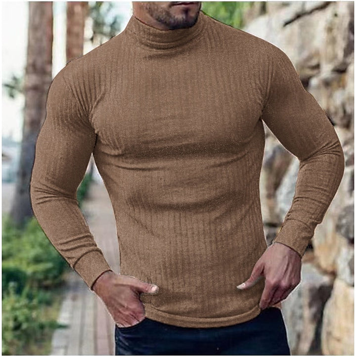 Lucas | Refined Ribbed Turtleneck