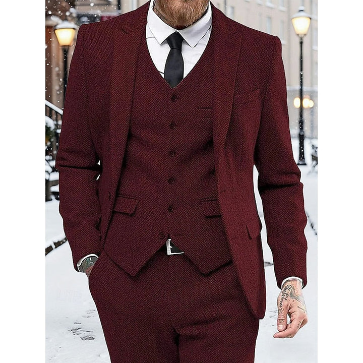 Simon | Refined Three-Piece Suit Set